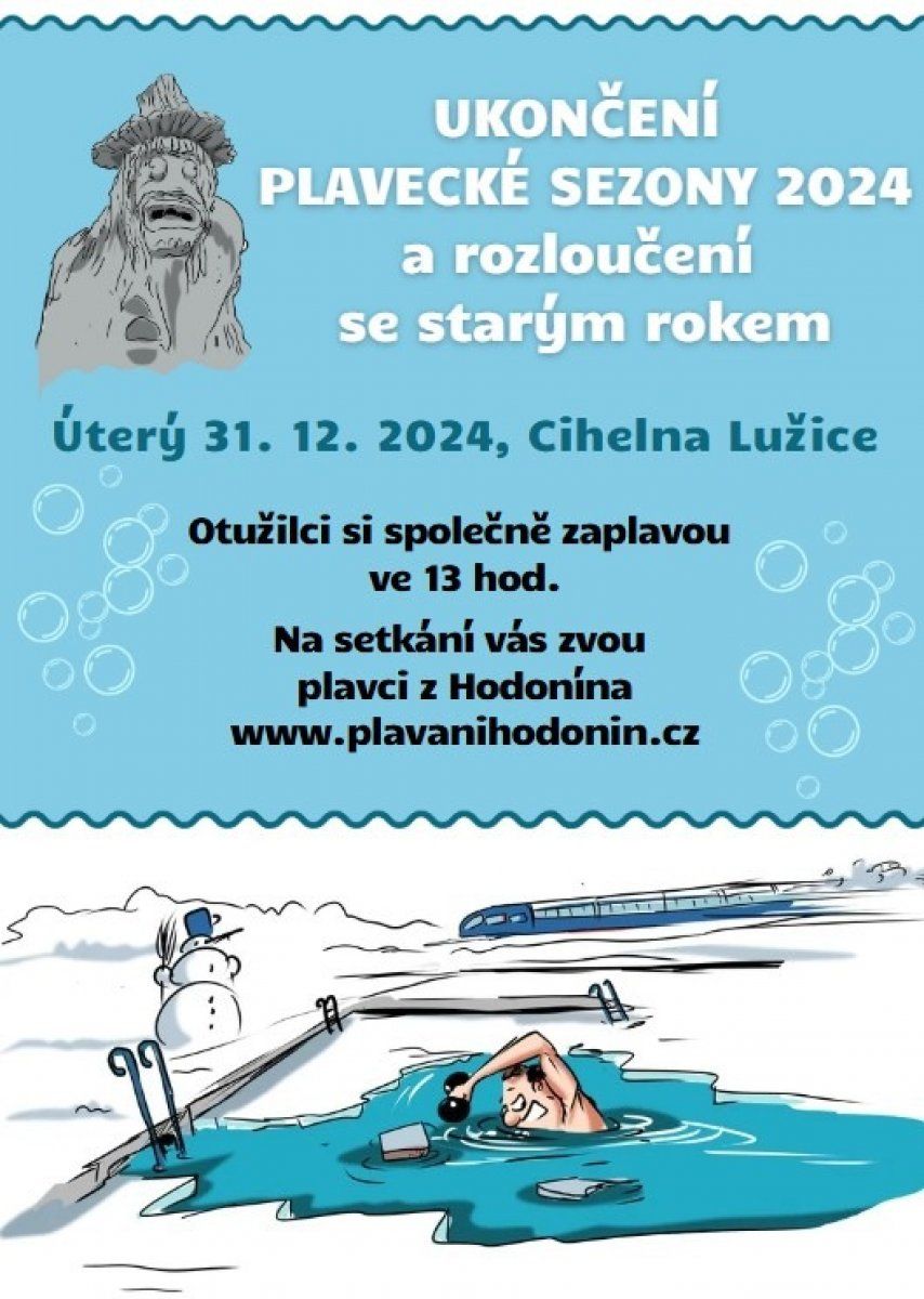 Ukončení plavecké sezóny 2024 v Lužicích