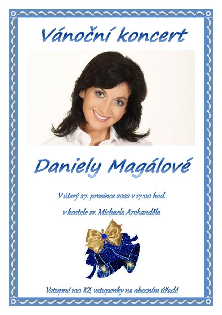 Ladná - Vánoční koncert Daniely Magálové