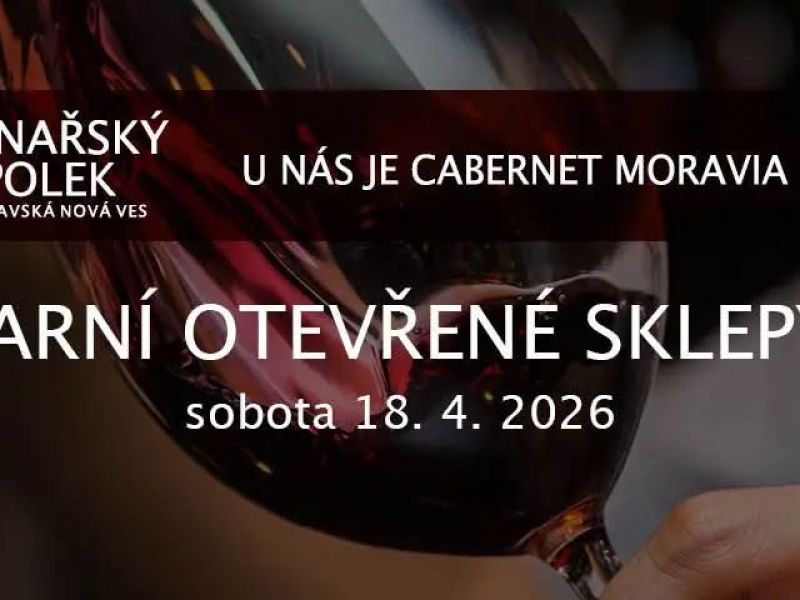 Jarní otevřené sklepy - Moravská Nová Ves 2026