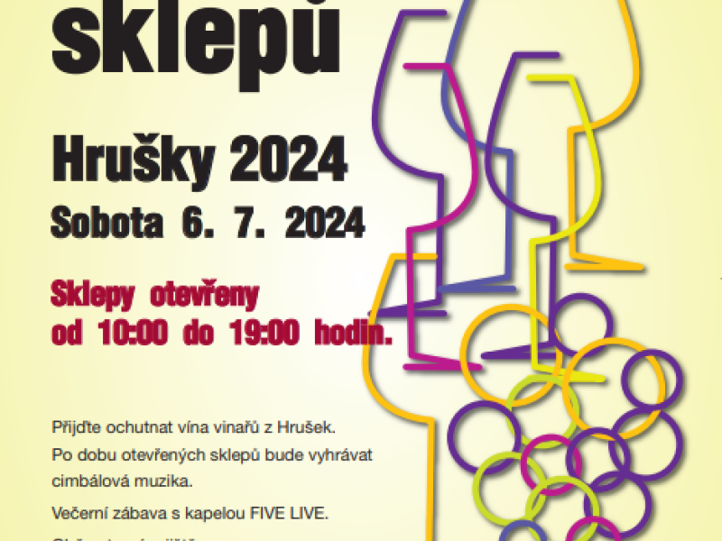 Den otevřených sklepů v Hruškách