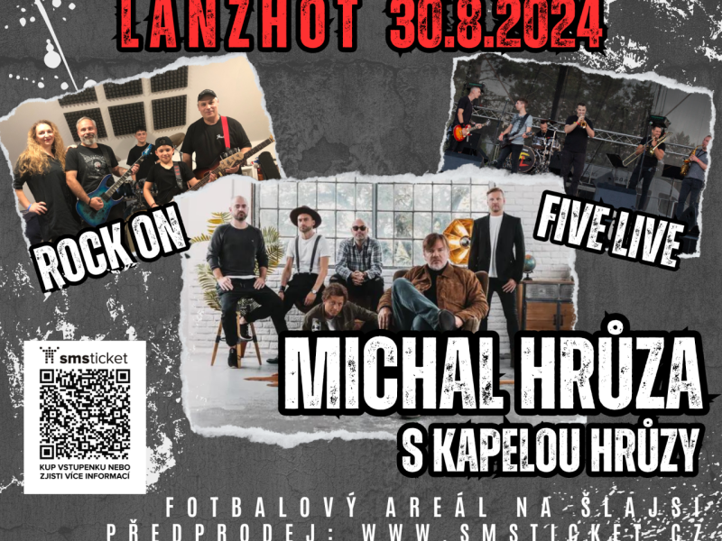Michal Hrůza - koncert v Lanžhotě
