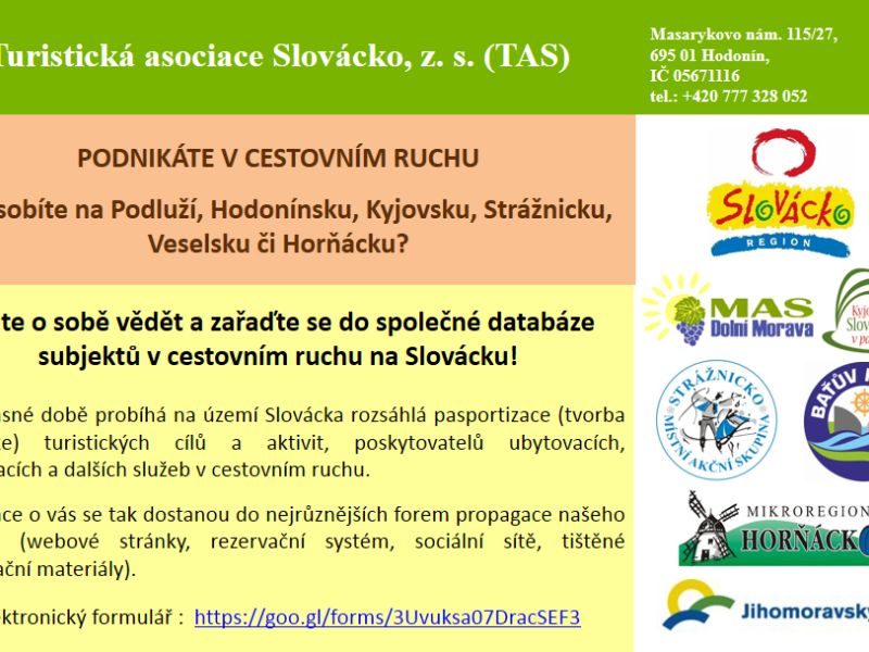 Pasportizace Slovácka v cestovním ruchu