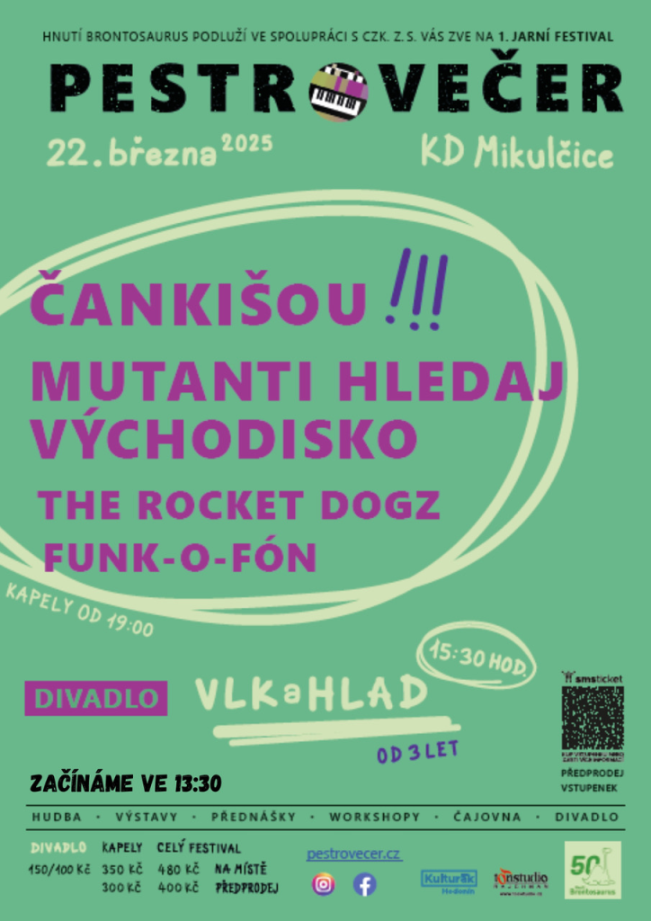 Jarní festival PESTROVEČER plný hudby a zábavy