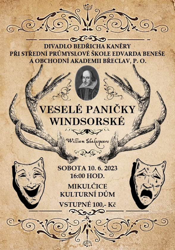 Divadlo: Veselé paničky windsorské