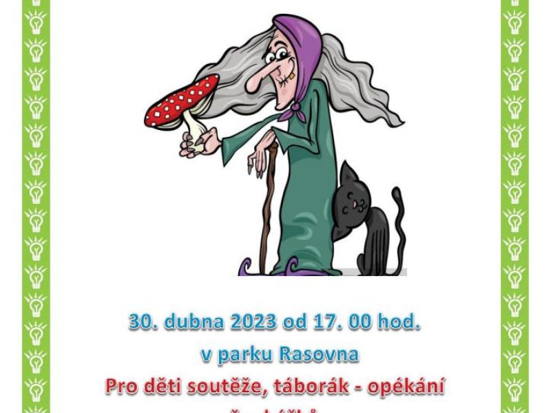 Pálení čarodějnic v Ladné