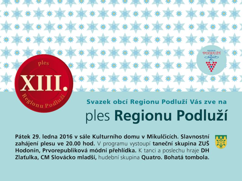 Ples Regionu Podluží v Mikulčicích