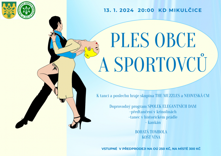 Ples obce a sportovců Mikulčice