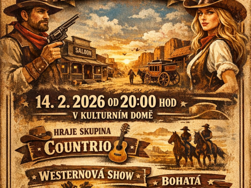 Ples „Country aneb tenkrát v Josefově“