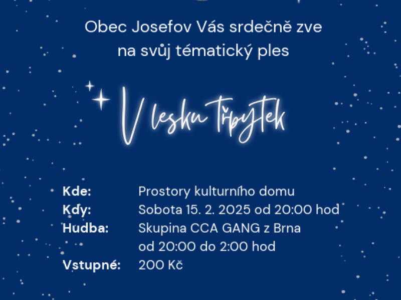 Ples obce Josefov