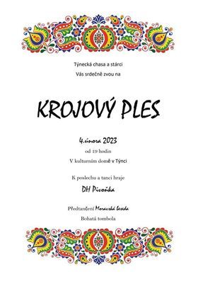 Krojový ples v Týnci