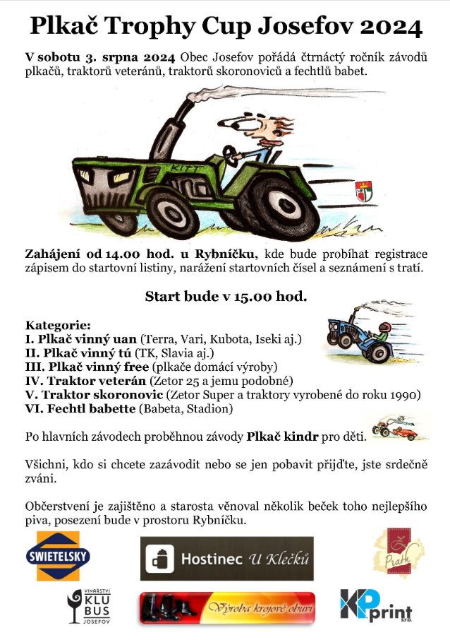 Plkač Trophy Cup Josefov 2024