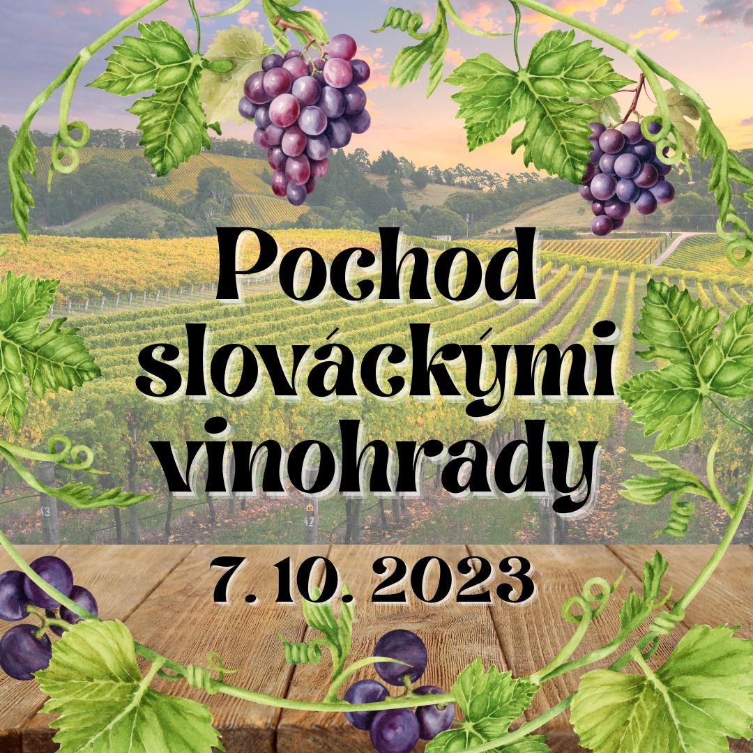 Pochod slováckými vinohrady