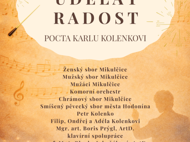 Pojďme si udělat radost