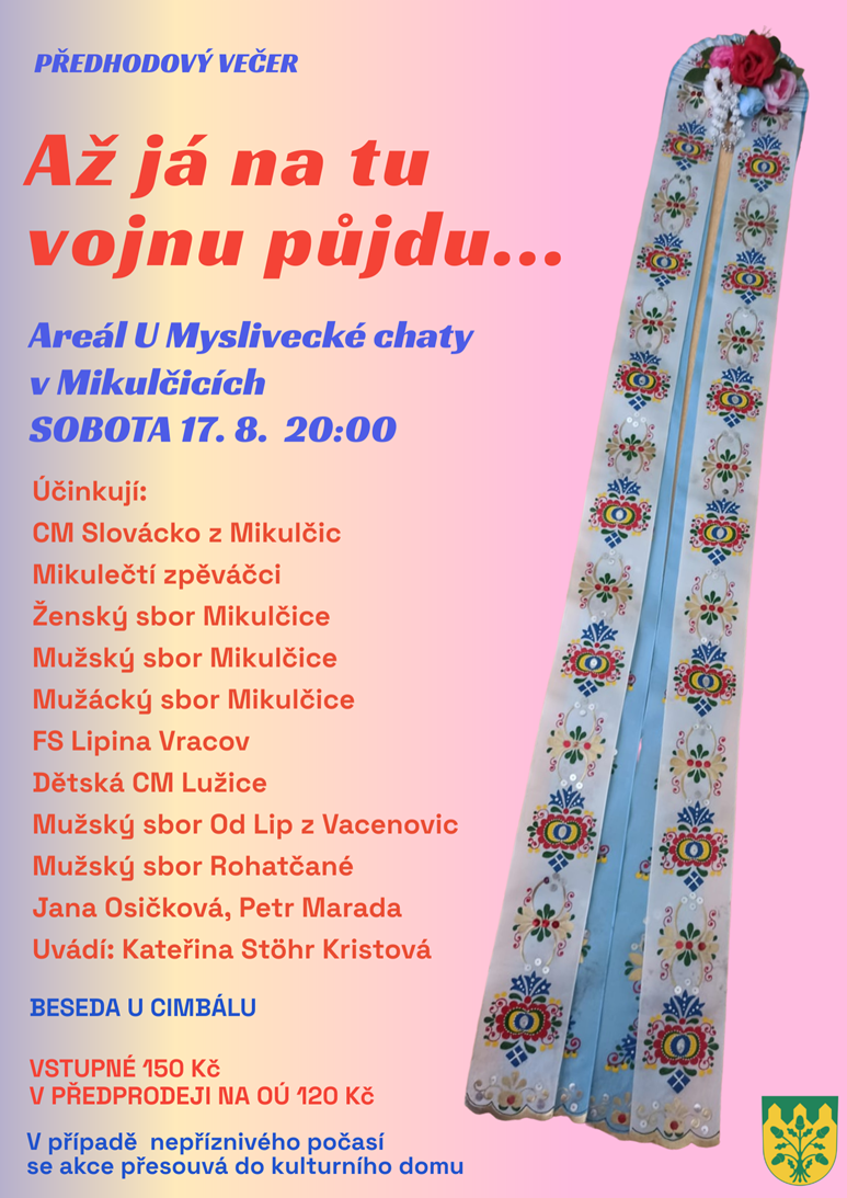 Předhodový večer v Mikulčicích