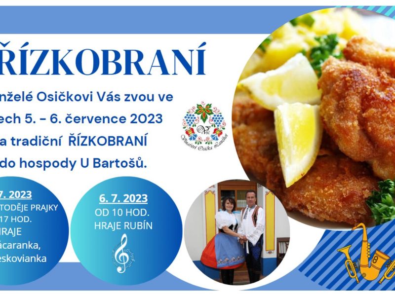 Večer Metoděje Prajky a řízkobraní