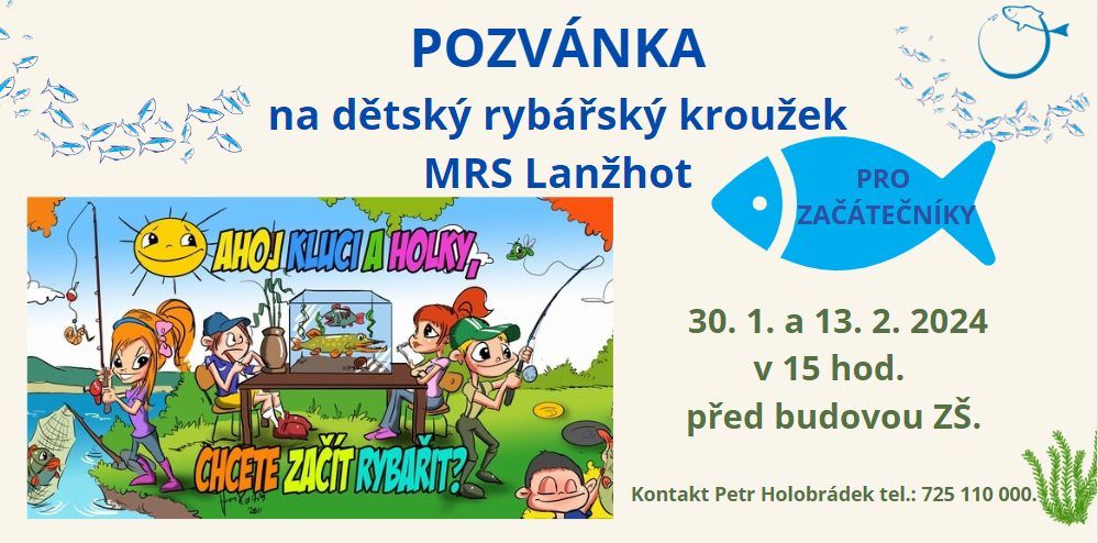Dětský rybářský kroužek v Lužicích