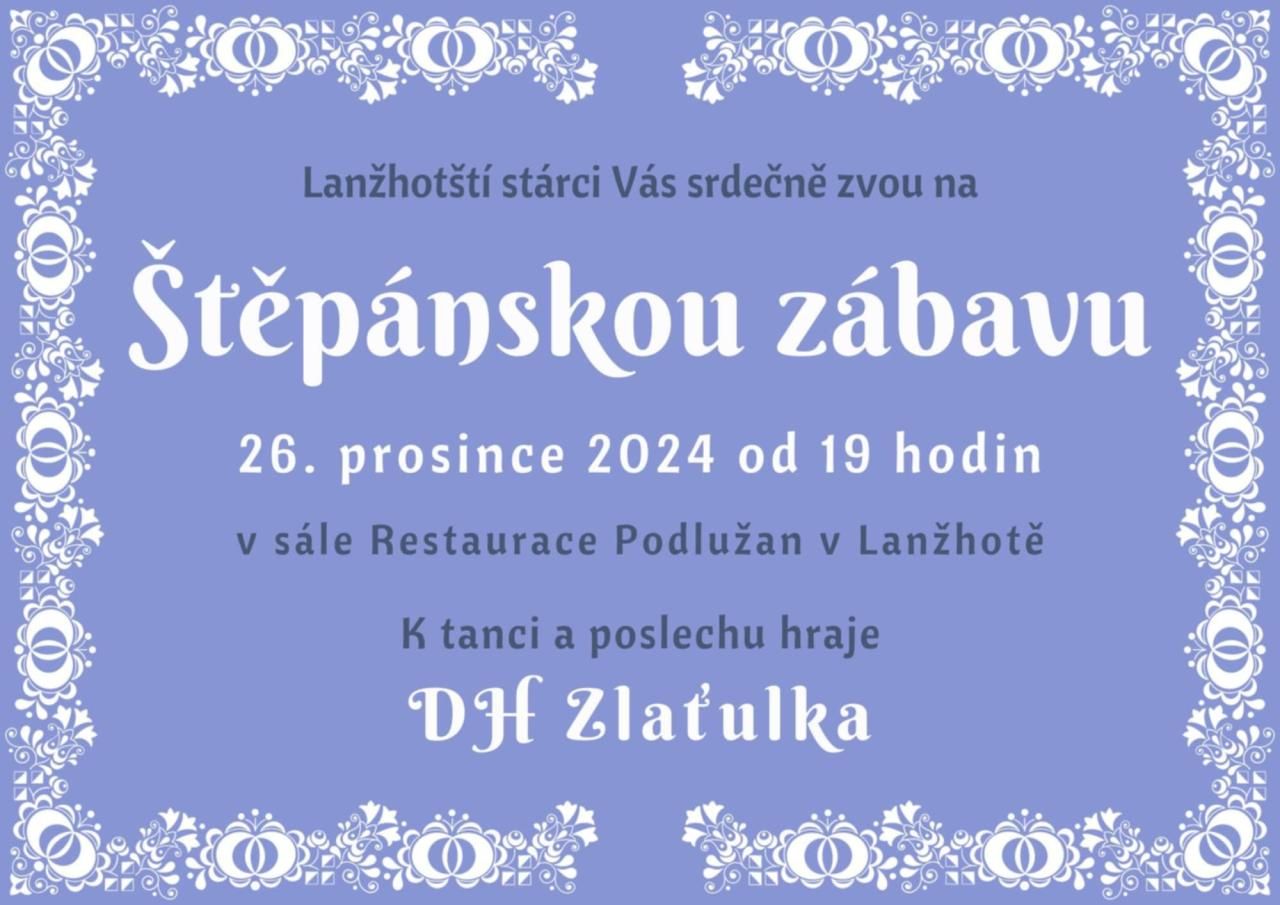 Štěpánská zábava v Lanžhotě