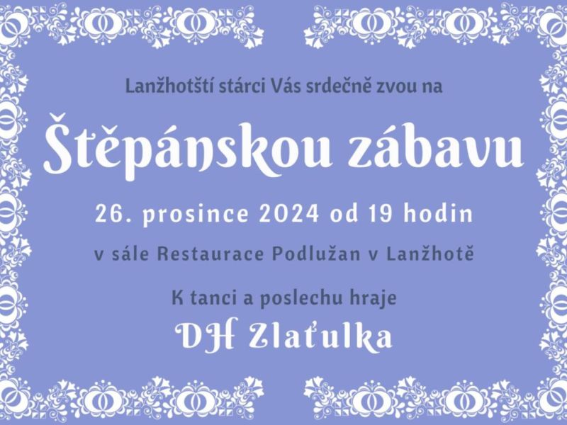 Štěpánská zábava v Lanžhotě