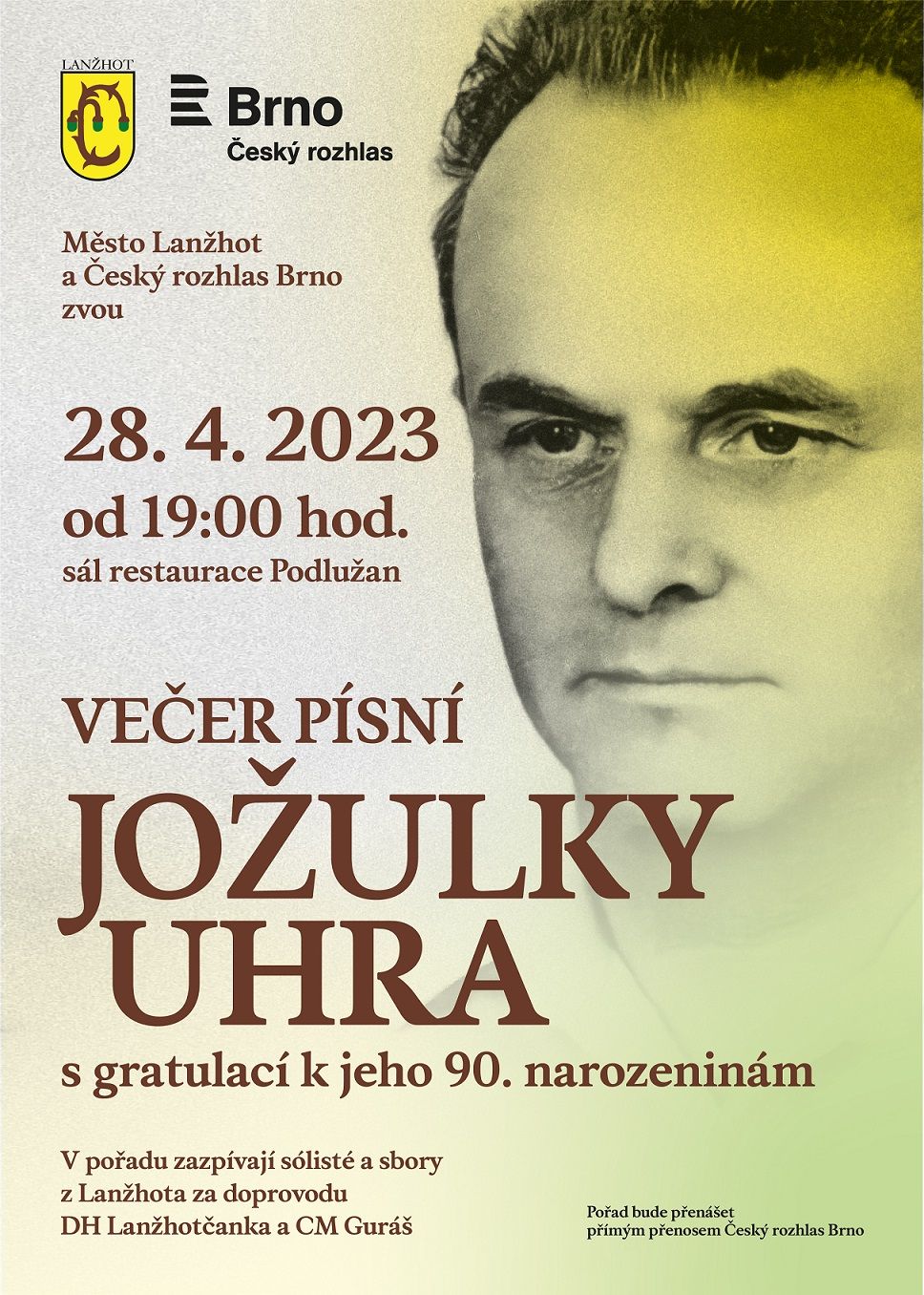 Koncert k 90. narozeninám Jožulky Uhra