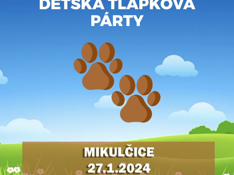 Dětská Tlapková párty