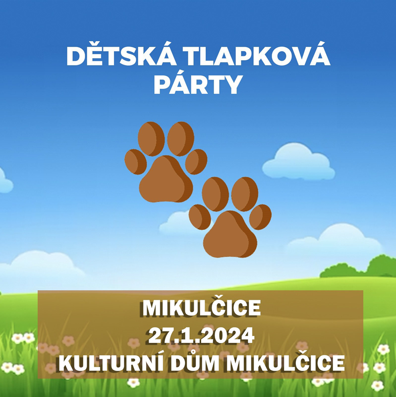 Dětská Tlapková párty