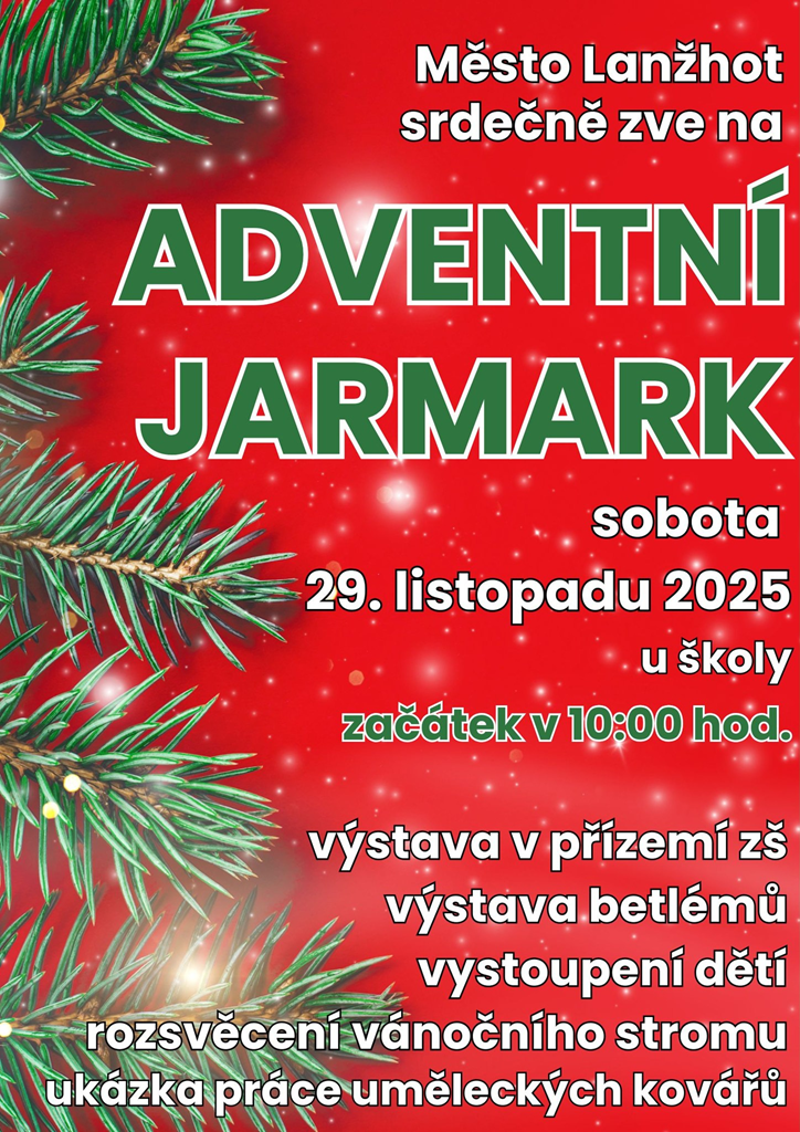 ADVENTNÍ JARMARK v Lanžhotě  2025