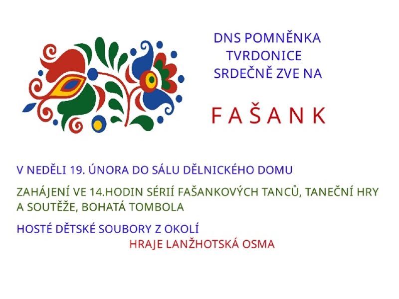 Fašank ve Tvrdonicích