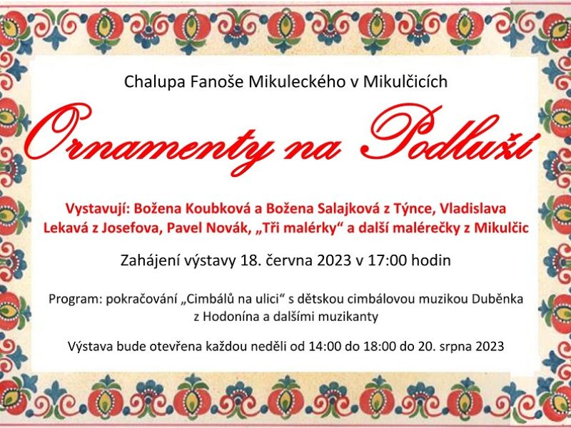 Ornamenty na Podluží