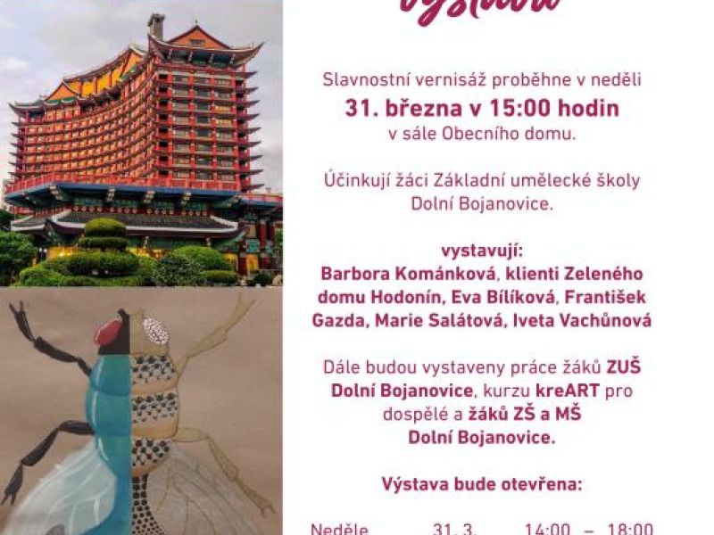 Velikonoční výstava v Dolních Bojanovicích