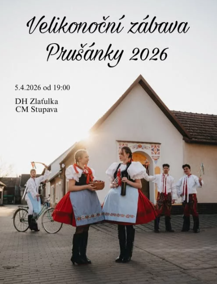 Velikonoční zábava Prušánky 2026