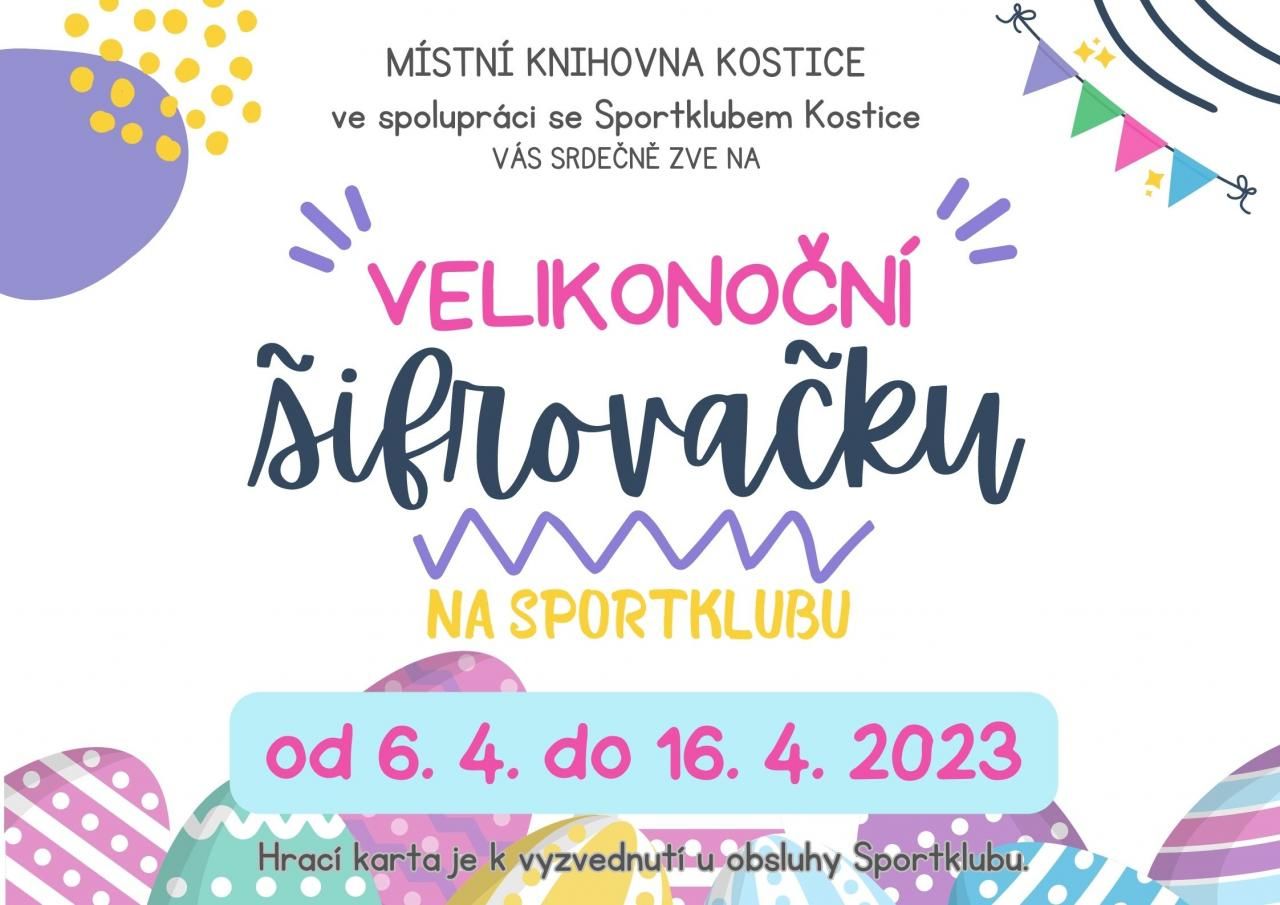 Velikonoční šifrovačka v Kosticích