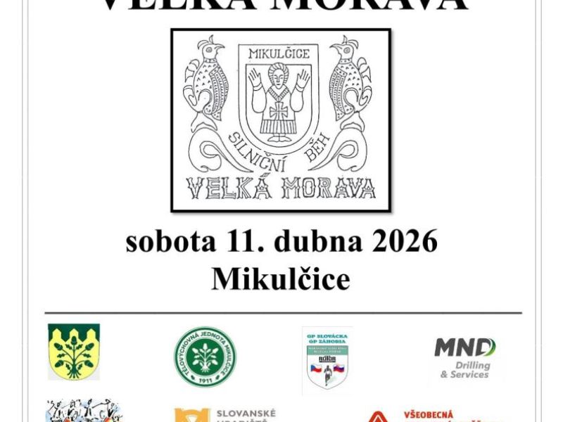 Silniční běh Velká Morava 2026