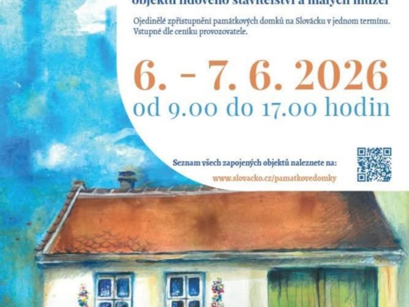 Víkend památkových domků 2026