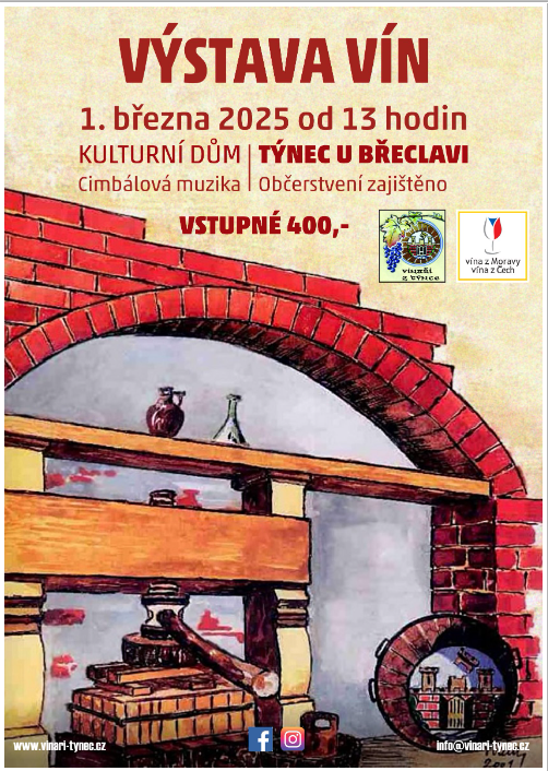 Místní výstava vín Týnec 2025