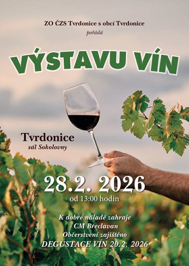 Výstava vín Tvrdonice 2026