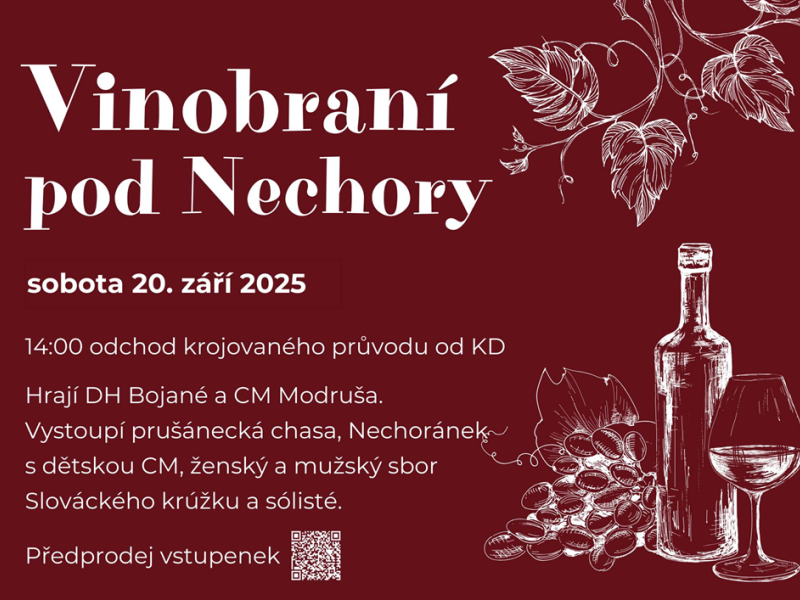 Vinobraní pod Nechory 2025