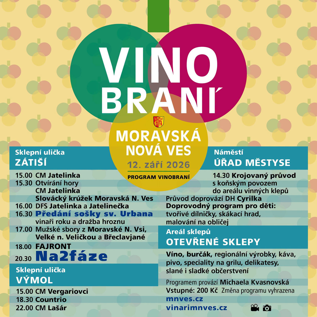 Vinobraní v Moravské Nové Vsi