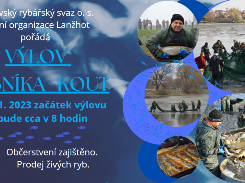 Výlov rybníka Kout