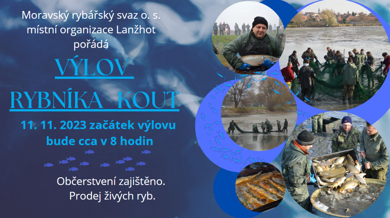 Výlov rybníka Kout