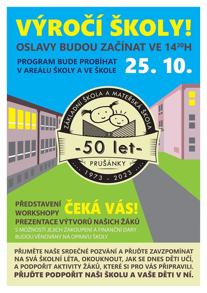 Výročí školy Prušánky