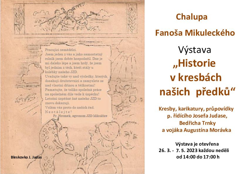 Výstava ,,Historie v kresbách našich předků"