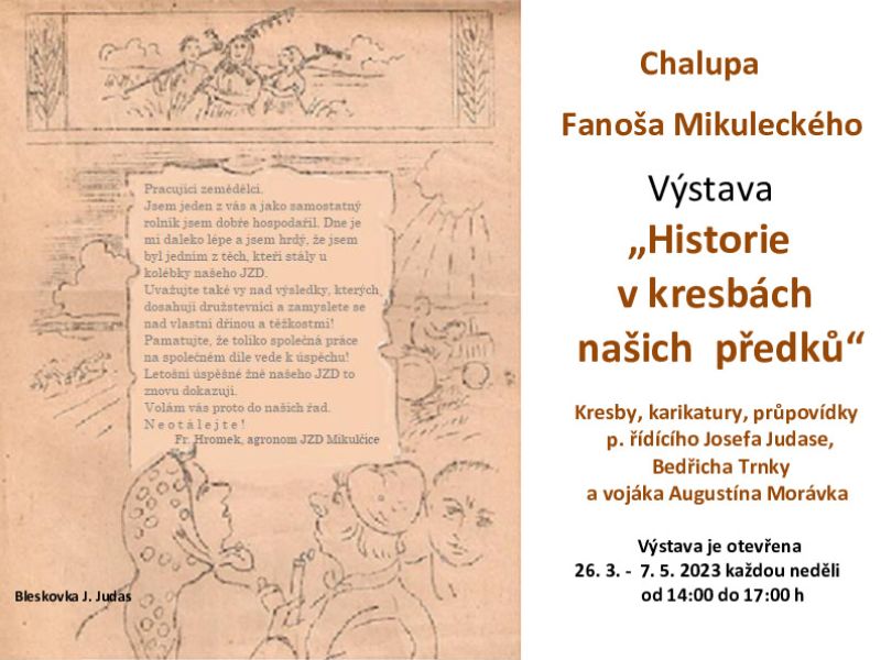 Výstava ,,Historie v kresbách našich předků"