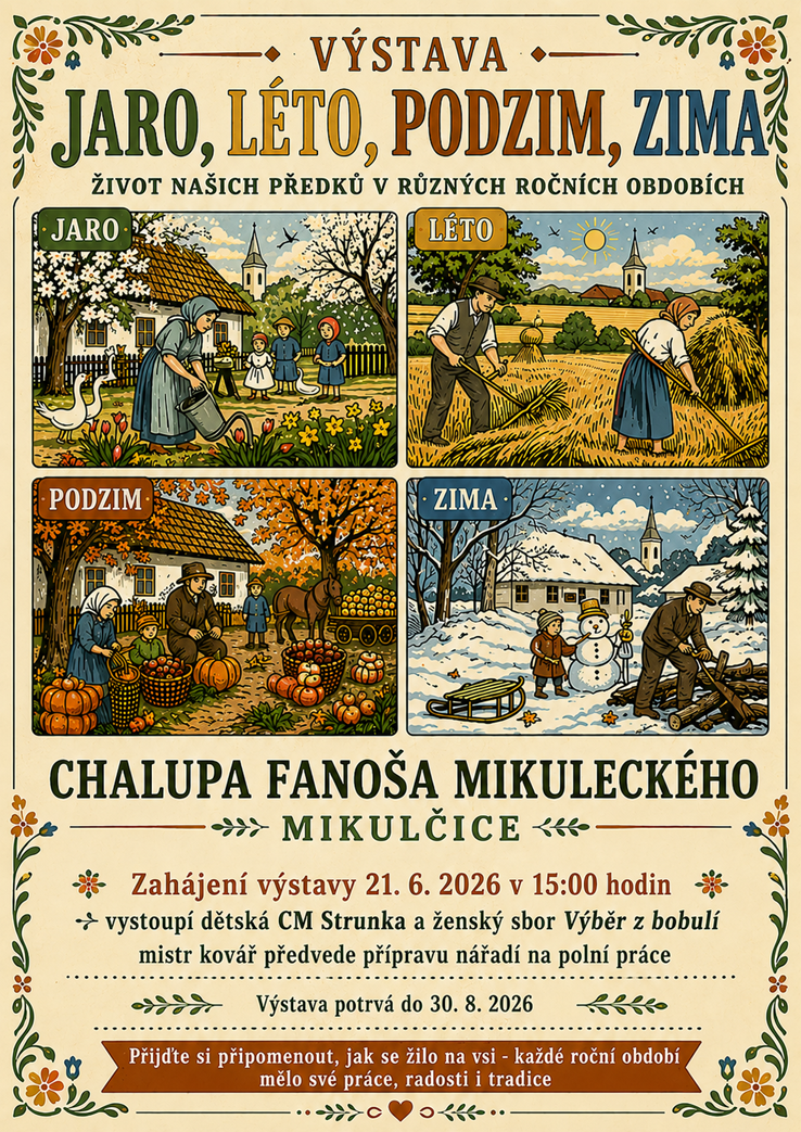 Výstava: Jaro, léto, podzim, zima