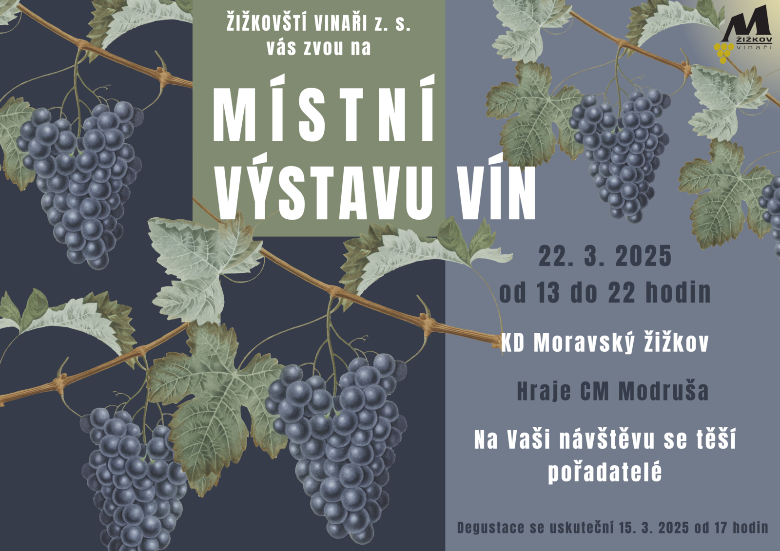 Výstava vín Moravský Žižkov 2025