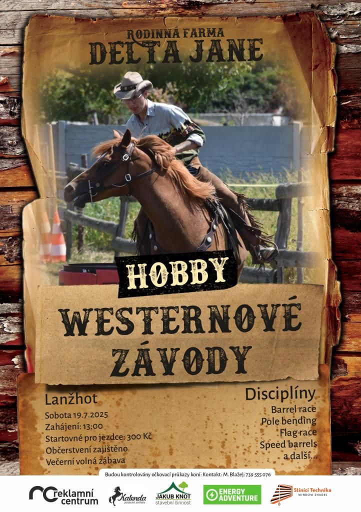 Hobby westernové závody v Lanžhotě