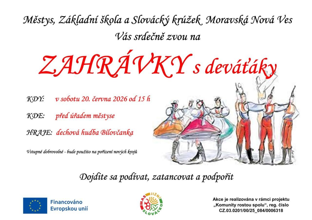 Moravská Nová Ves: Zahrávky s deváťáky