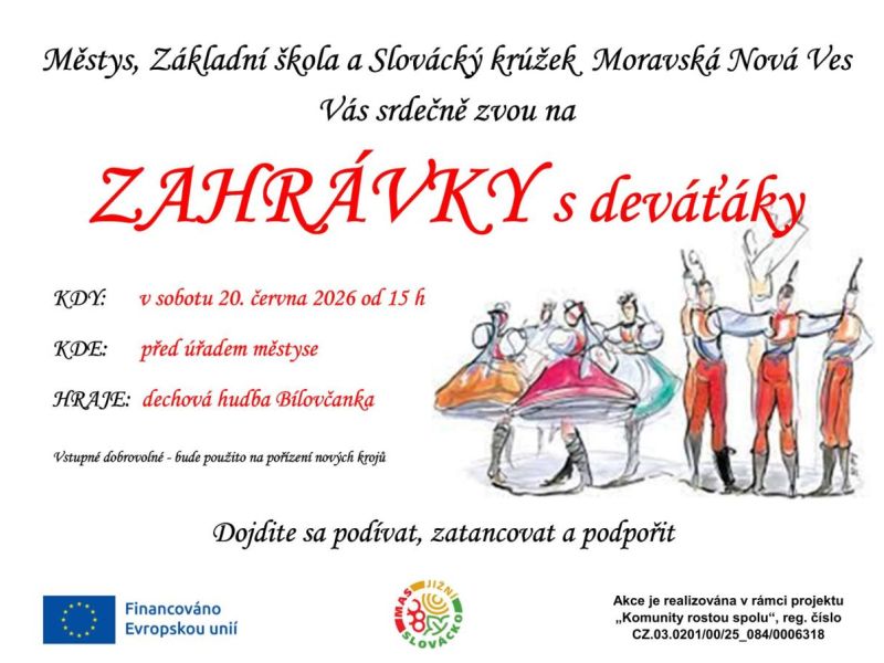 Moravská Nová Ves: Zahrávky s deváťáky