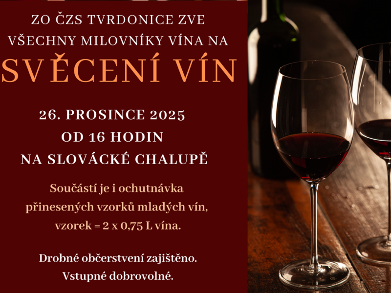 Žehnání vína v Lanžhotě