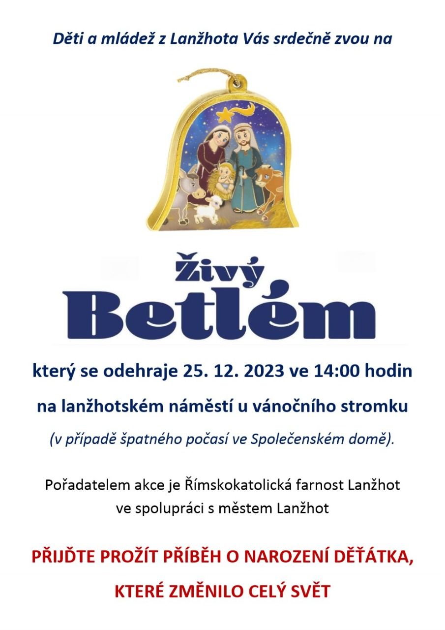 Živý Betlém v Lanžhotě